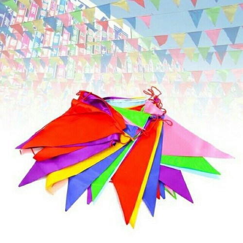 Triangular Flag 10M 30 Flag, Flag Tail Flag Hanging Decorative Fabric ...