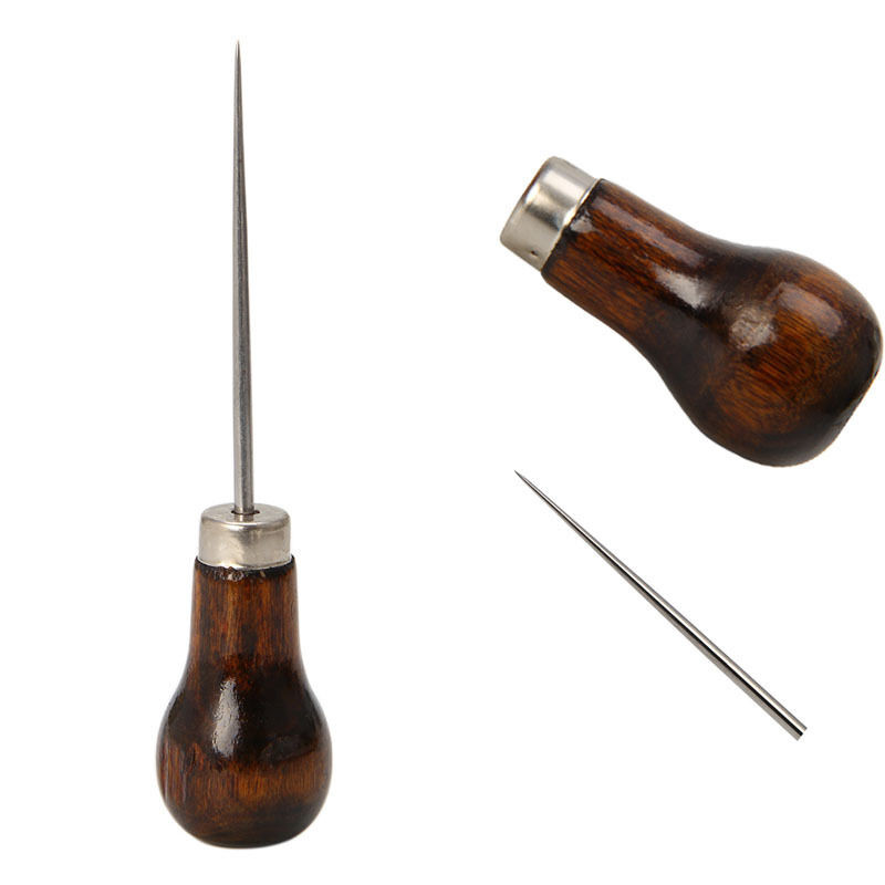Leather Craft Cloth Maker Stitching Overstitch Awl Tool Pin Punching ...