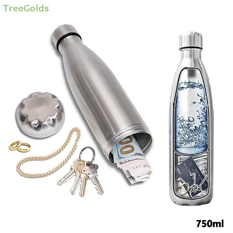 NEW Secret Hidden Safe Steel Water Bottle Safe Money Box Secret Spot ...