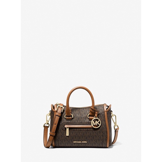 [INCOMING ETA END SEPTEMBER 2023] MK Carine Extra-Small Logo Satchel in ...