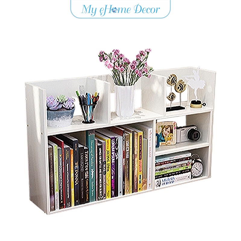 Tabletop multipurpose storage rack office desktop space saver simple ...