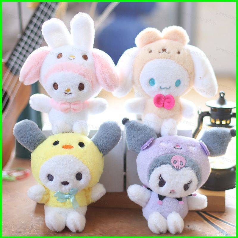 Dly Sanrio Plush Dolls Gift For Girls Bag Pendant Keychain Bunny Melody ...