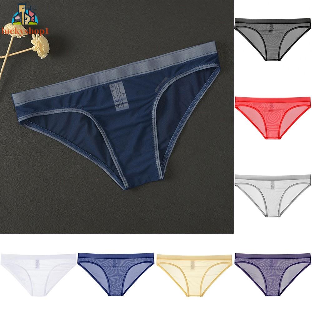 Underwear Bulge Pouch Breathable See-through Jockstrap Lingerie Panties ...