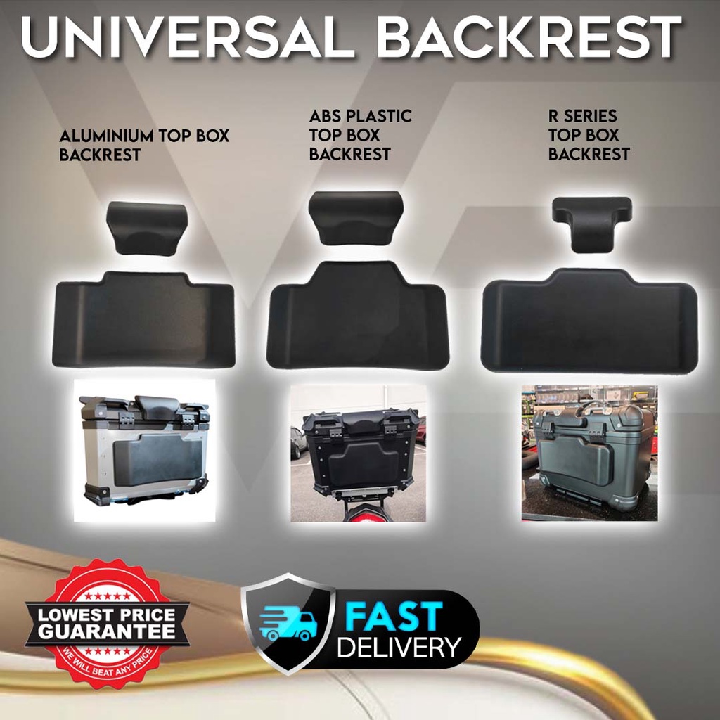 Motorcycle Top Box Backrest Pad Cushion for 36L 45L 55L Top Box