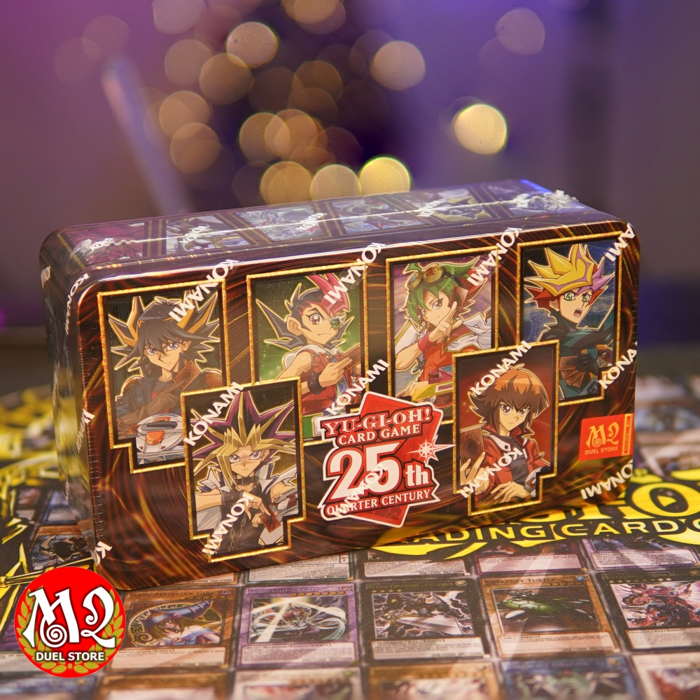 Yugioh 25th Anniversary News Card Box Dueling Heroes Mega tin 2023