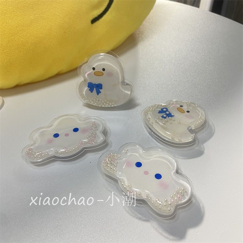 Korea Korea ins Homemade Cloud Duck Duck Mobile Phone Airbag Holder Tik ...