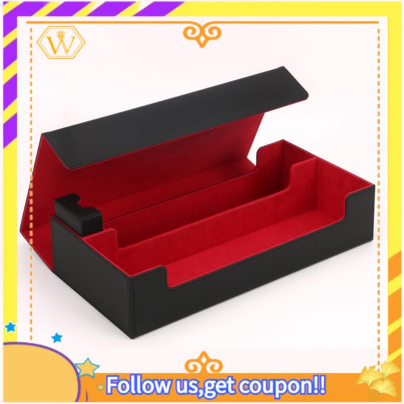 【W】Card Deck Boxes Holds 550+ for Mtg Deck Box Commander for Yugioh