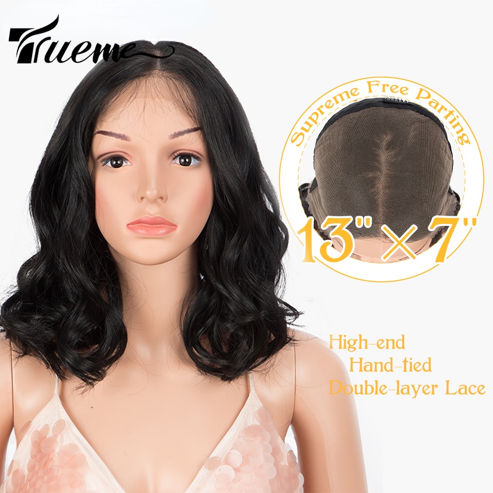 Trueme Synthetic Lace Front Wigs 13x7 Lace Wigs For Black Women 12