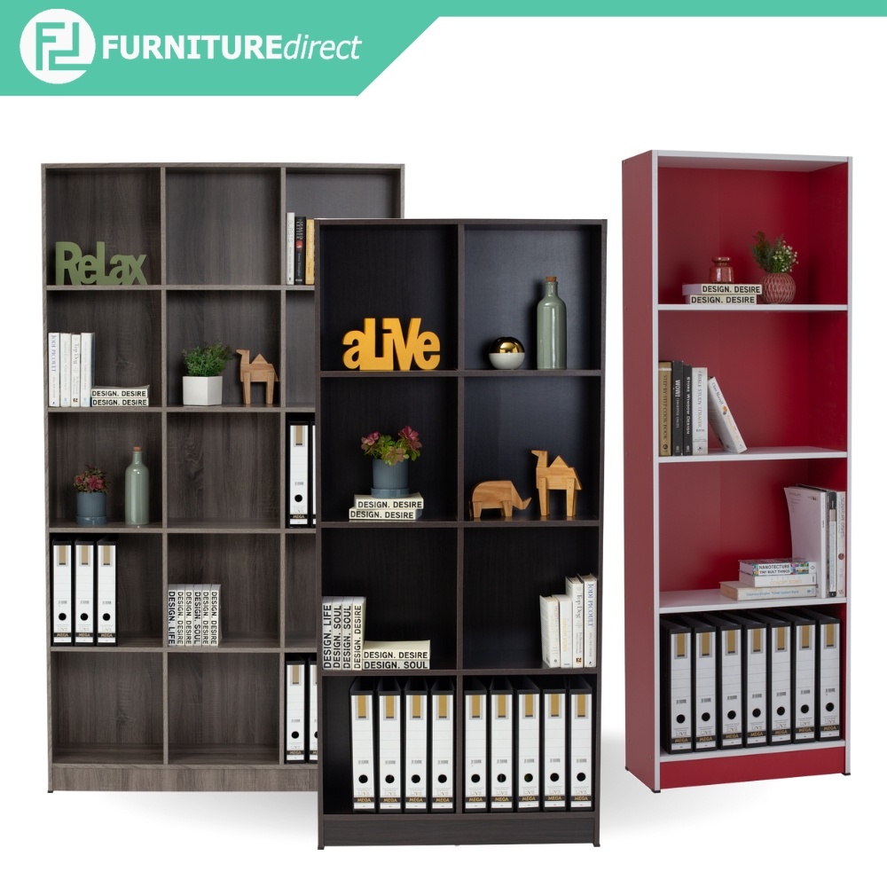 LOFT Living ECO home furniture shelf rak Bookcase rak buku 书架 bookshelf