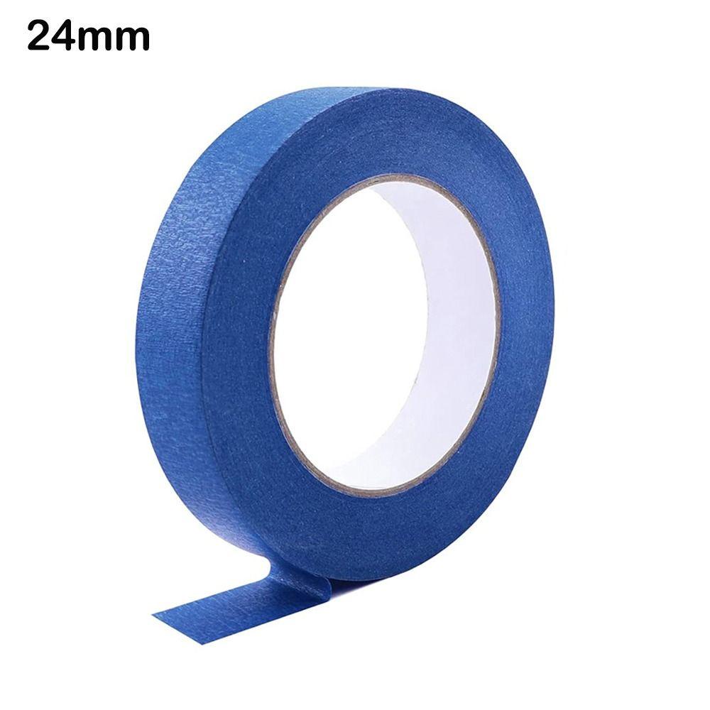 LUCKYSUHE Blue Painters Tape, Temperature Resistance Multi Size