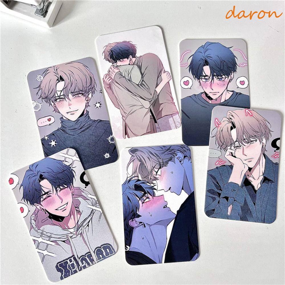 DARON Lee Joobin Anime Card, Korean BL Manwha Sketch Anime Sketch Anime ...