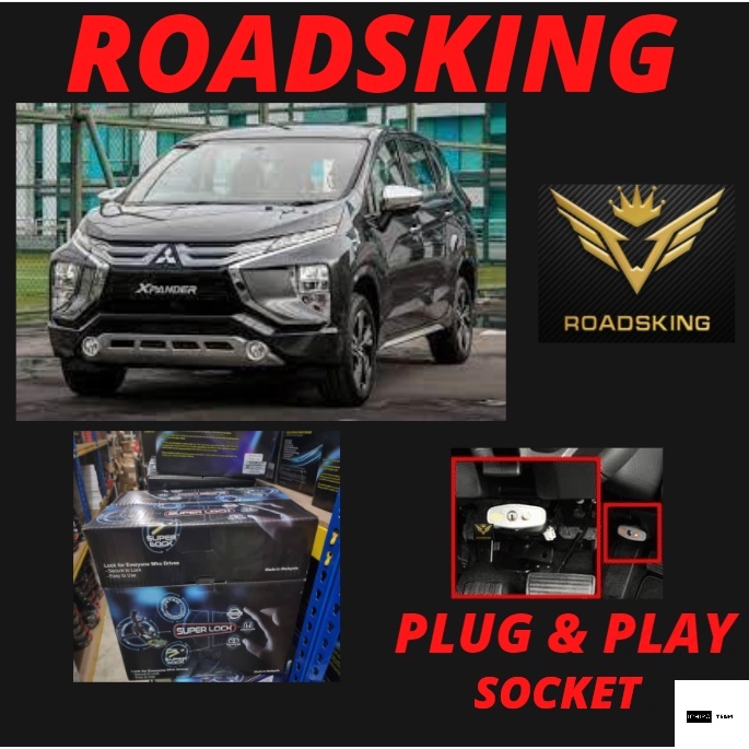 Mitsubishi XPANDER 2020 2022 SUPER DOUBLE KEY PEDAL LOCK CAR BRAKE