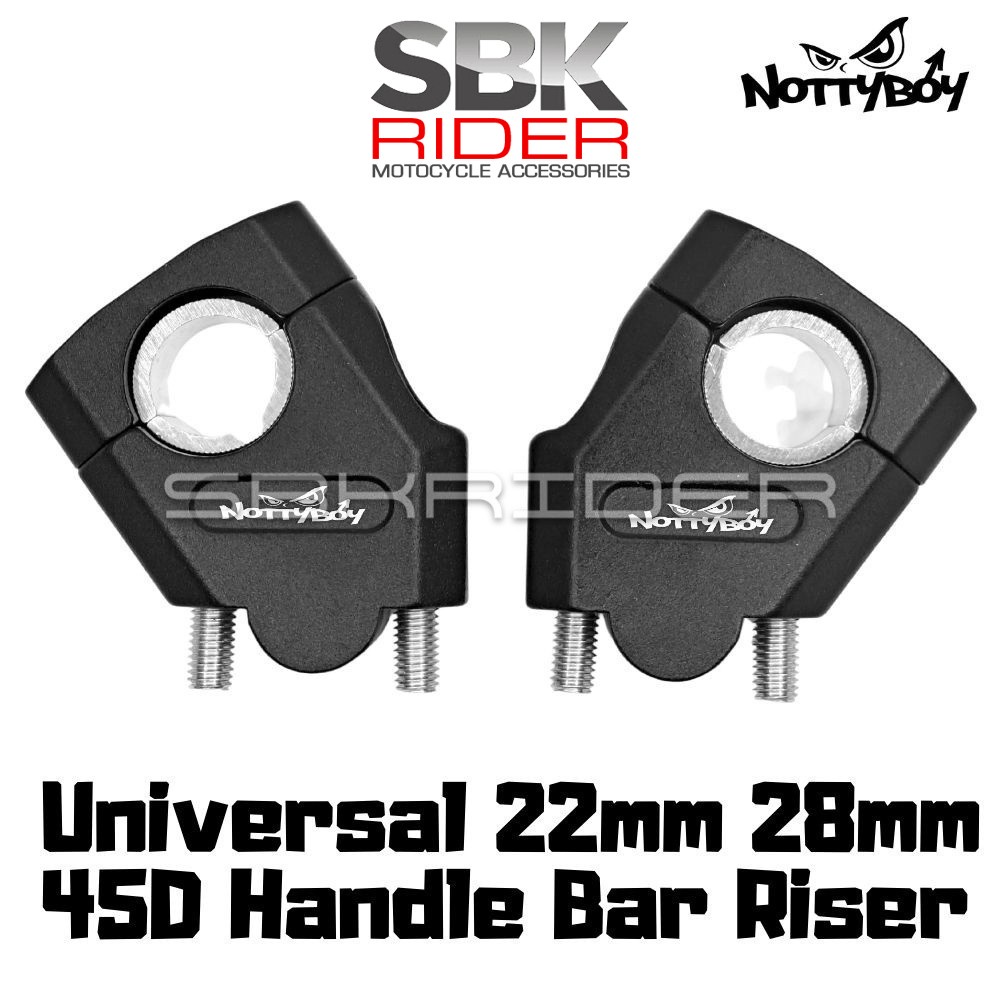 7/8" 22mm Motorcycle HandleBar Fat Bar Risers... U2013 Grandado