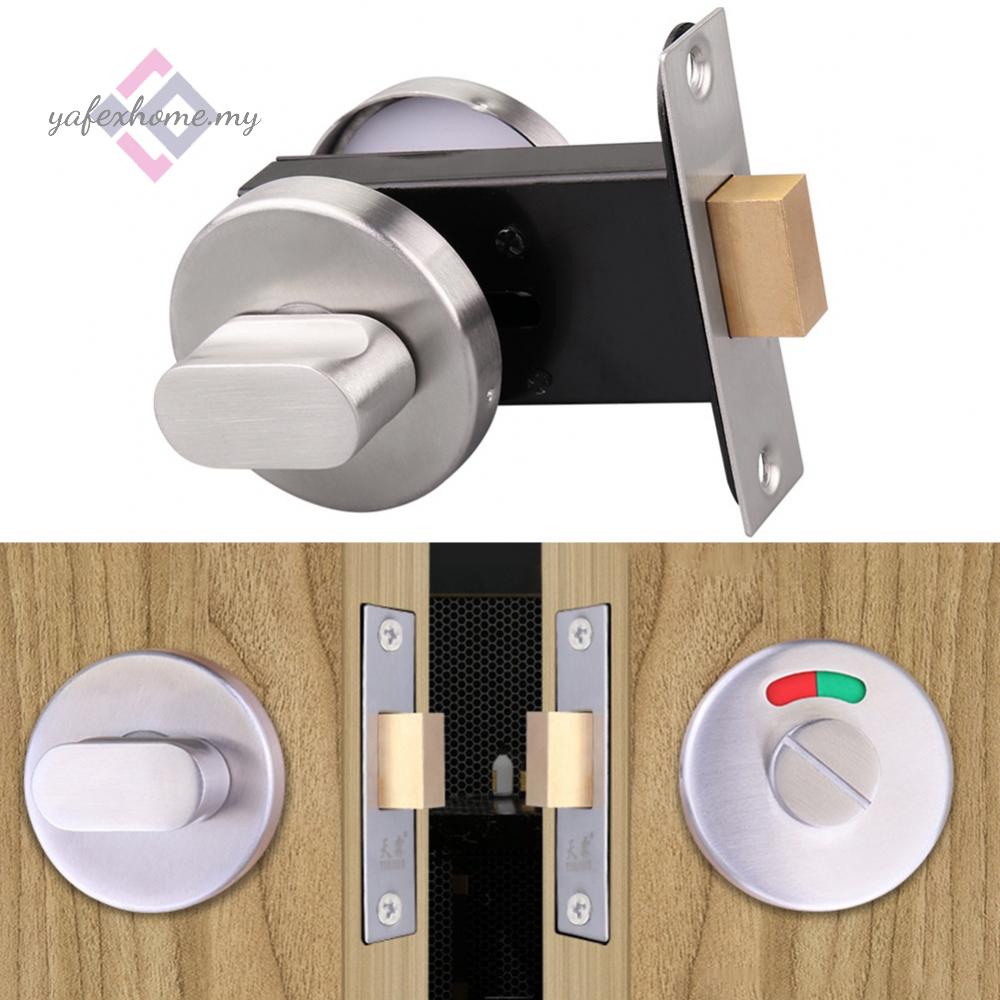 Lock Restroom Toilet Green Red Indicator Indicator Partition Thumbturn ...