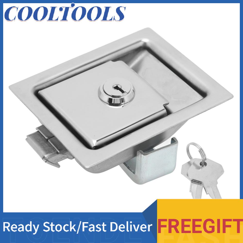 Cooltools Embedded Panel Lock Stainless Steel Rectangular Trailer ...