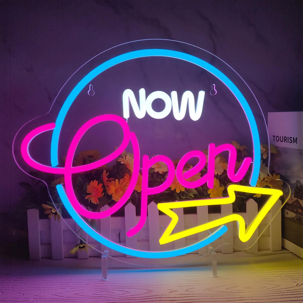 Open Shop Neon Sign Plug and Play | Shopee Malaysia