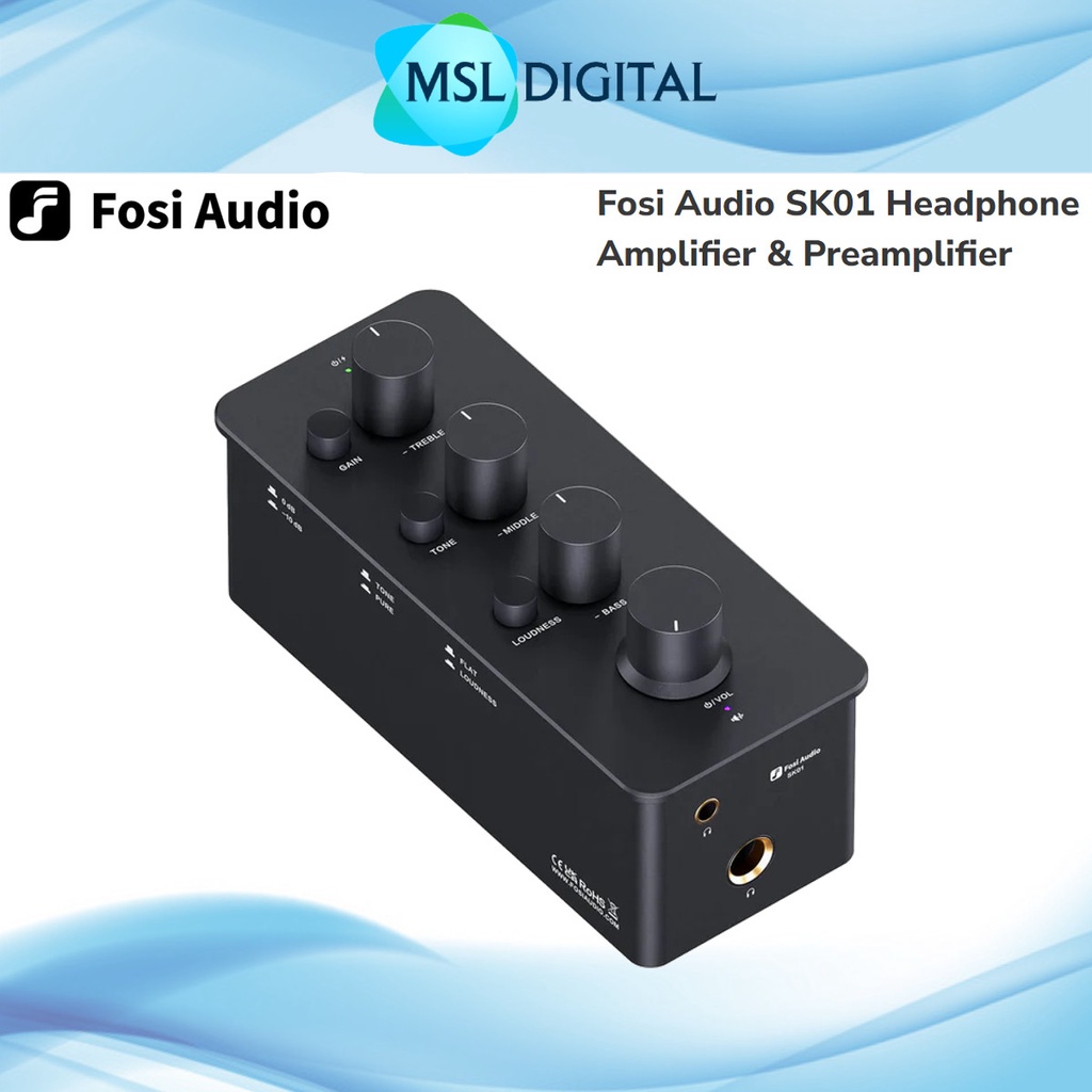 Fosi Audio SK01 Headphone Amplifier & Preamplifier | Shopee Malaysia