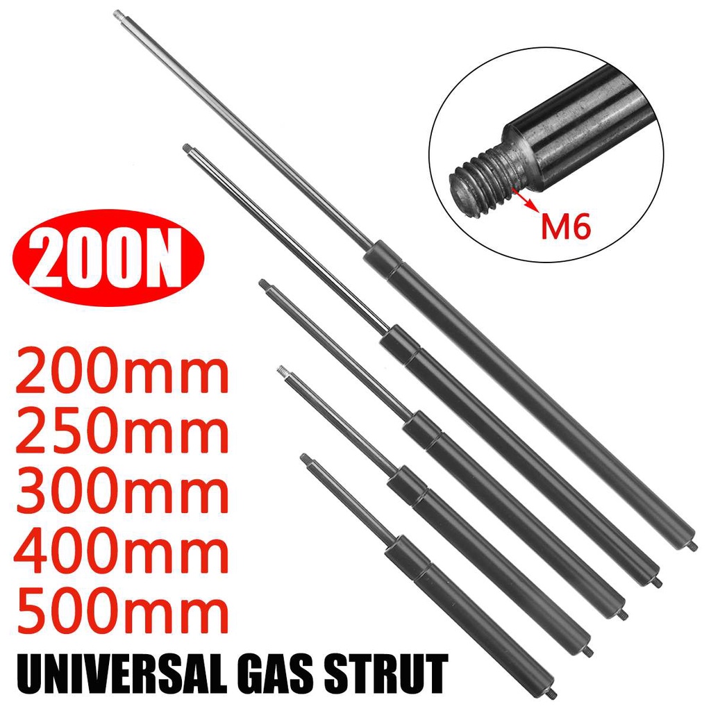 1pc 200N 260-500mm Car Gas Strut Bars Gas Spring Hood Support Rod Shock ...