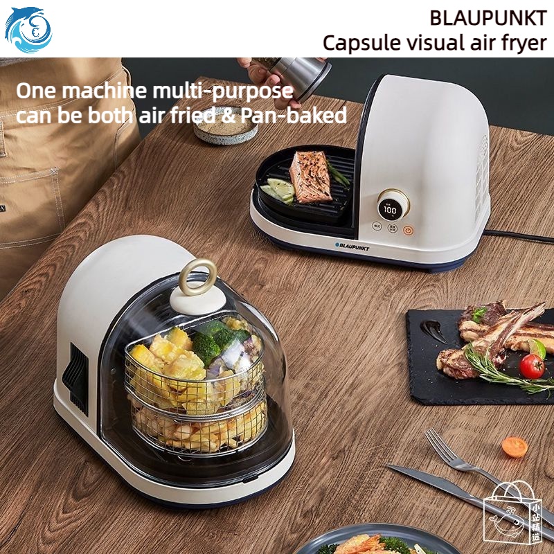 German BLAUPUNKT Sapphire Capsule Type Family Visual Air Fryer Multi