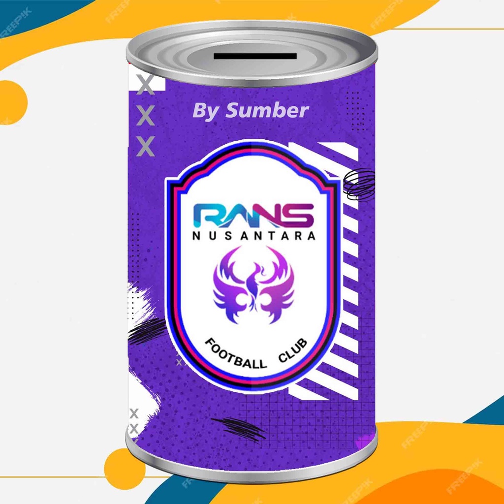 Piggy Bank Open Close Football Picture Piggy Bank TARGET RANS NUSANTARA