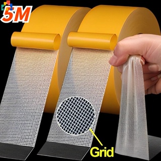 10M Double Sided Carpet Tape Heavy Duty Translucent Mesh