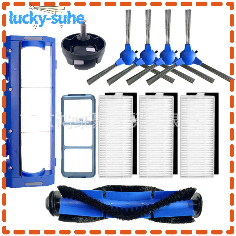 LUCKYSUHE Vacuum Cleaner Replacement Kit, Blue White Spare Parts