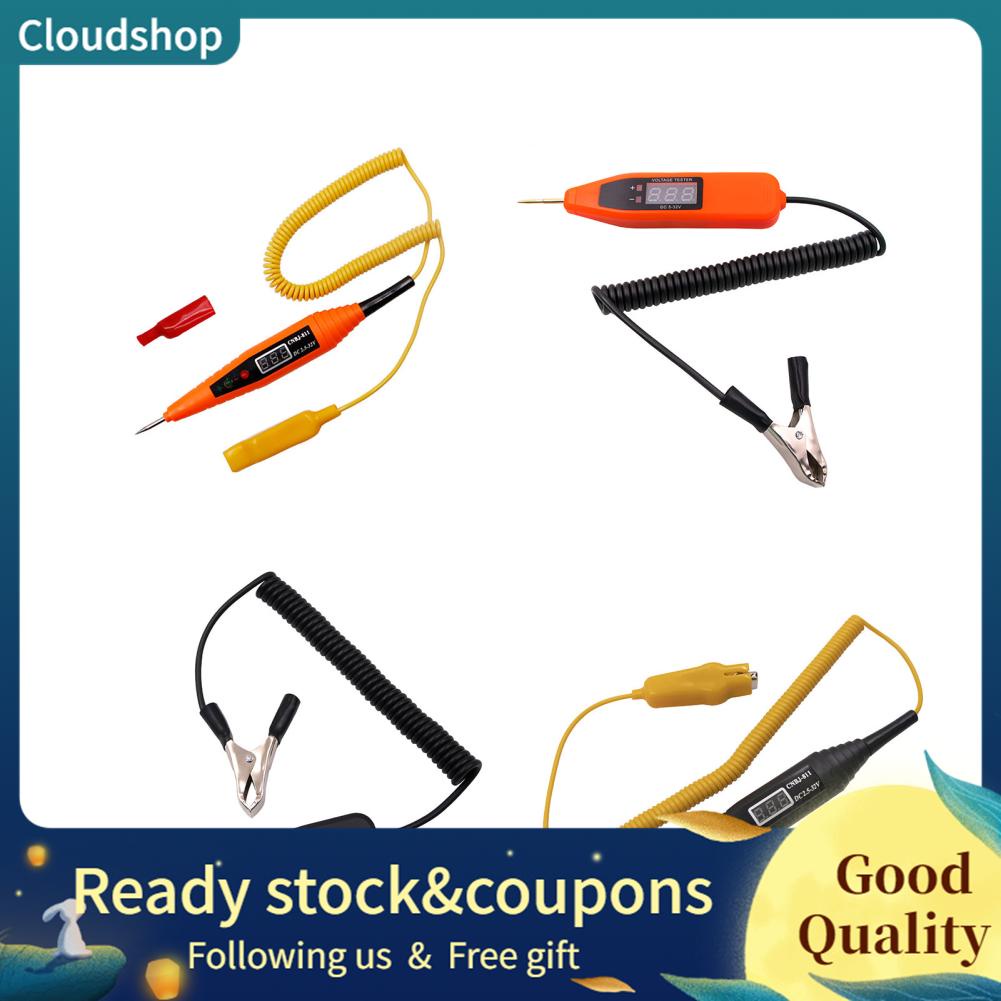 Car Circuit Tester Digital Display 2.5V to 32V Multi Function