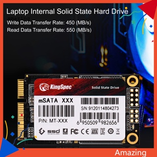 KingSpec Half size mSATA 256GB Internal Solid State Drive SSD Mini SATA 3D  NAND Flash For PC laptop Desktop Laptop Notebook Computer Data Storage  Upgrade 