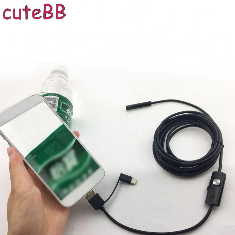 High Resolution Smartphone Camera Borescope with IP67 Waterproof (63