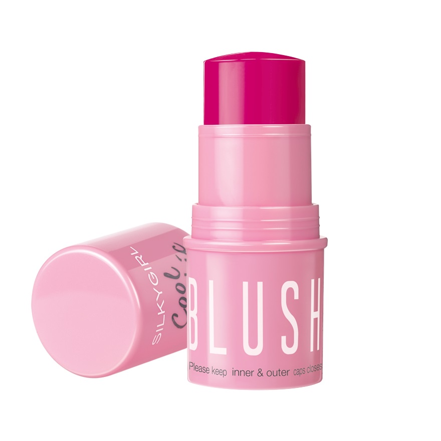 SILKYGIRL Cool Chic Blush Stick 02 Pink 1's Shopee Malaysia