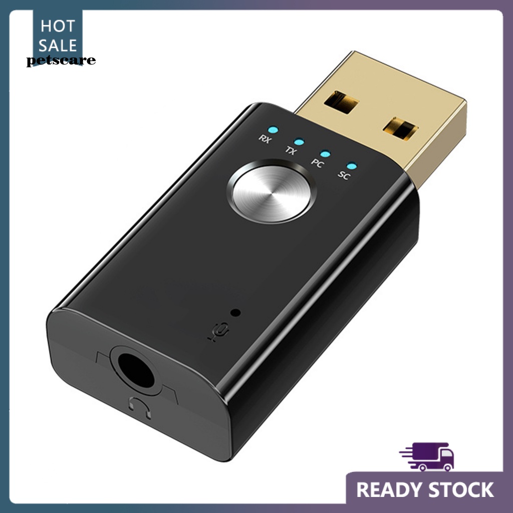 QCA Receiver 4in1 Plug Play External Audio Card