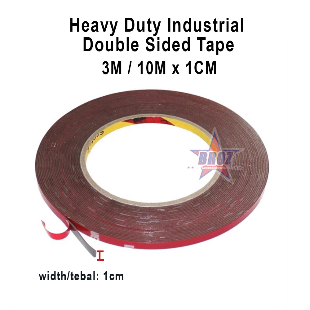 Heavy Duty Industrial double sided tape for industrial, car plate, wall