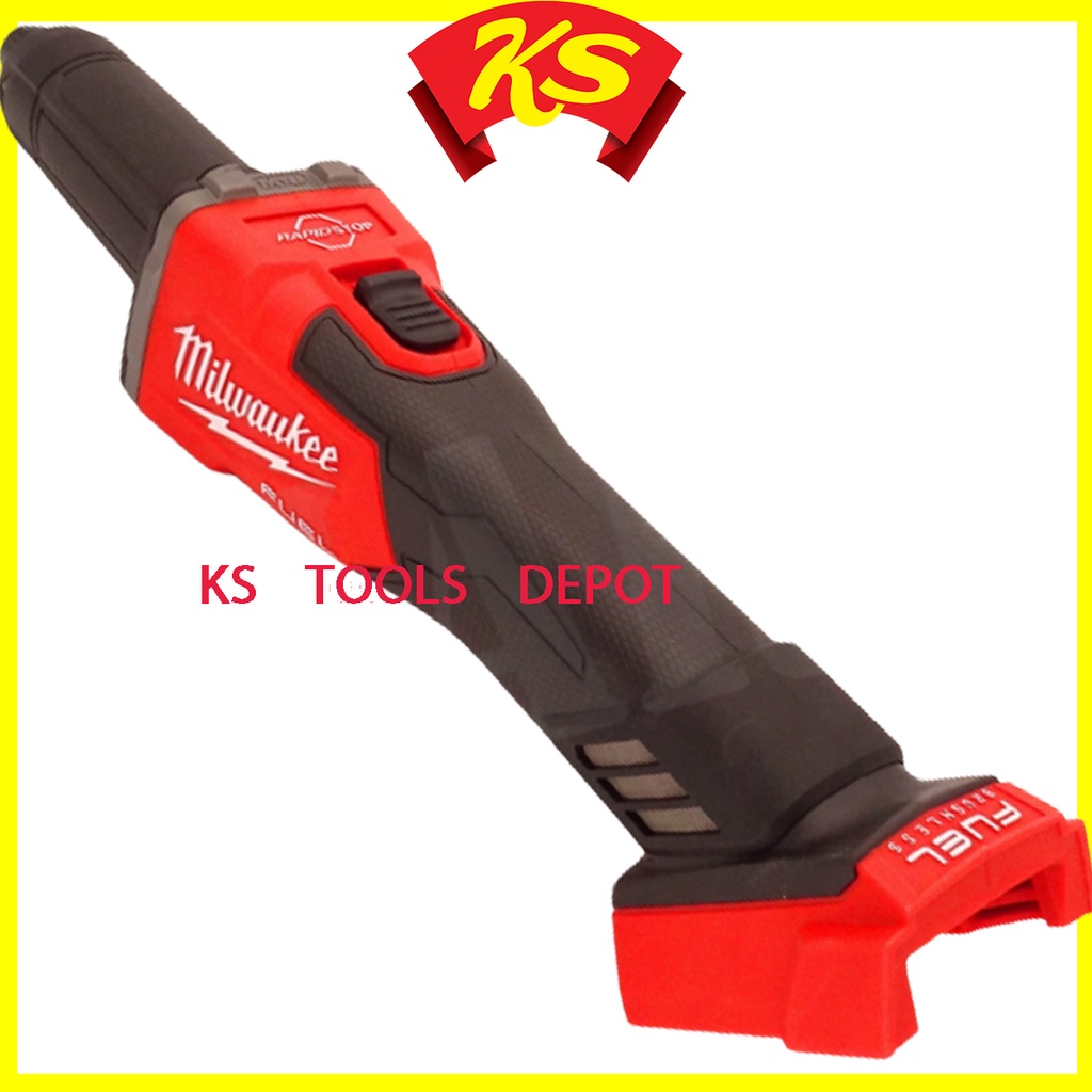 Milwaukee M18 FDGRB Fuel 1/4" Braking Die Grinder With Slide Switch