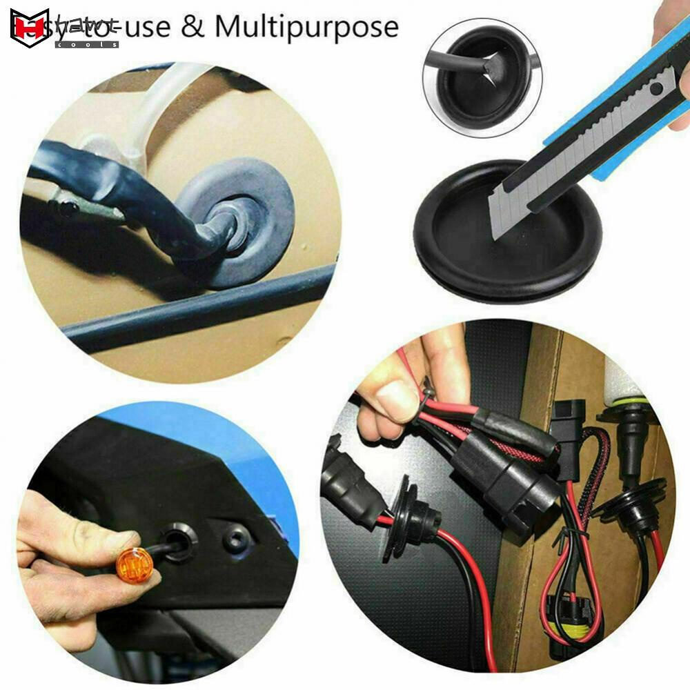 Rubber Grommet Assortment Kits Blanking Grommets Open/Closed Wiring