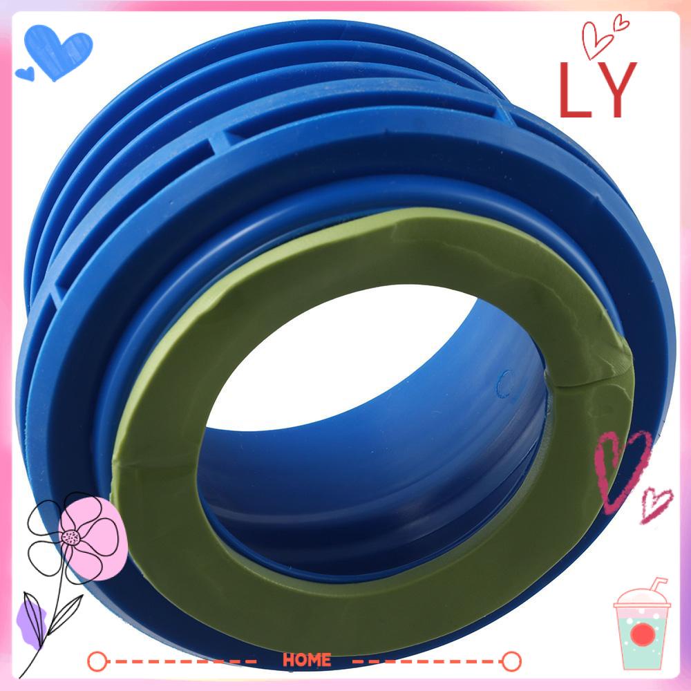 LYHOME Toilet Sealing Ring, Blue Silicone Toilet Gasket, WaxFree