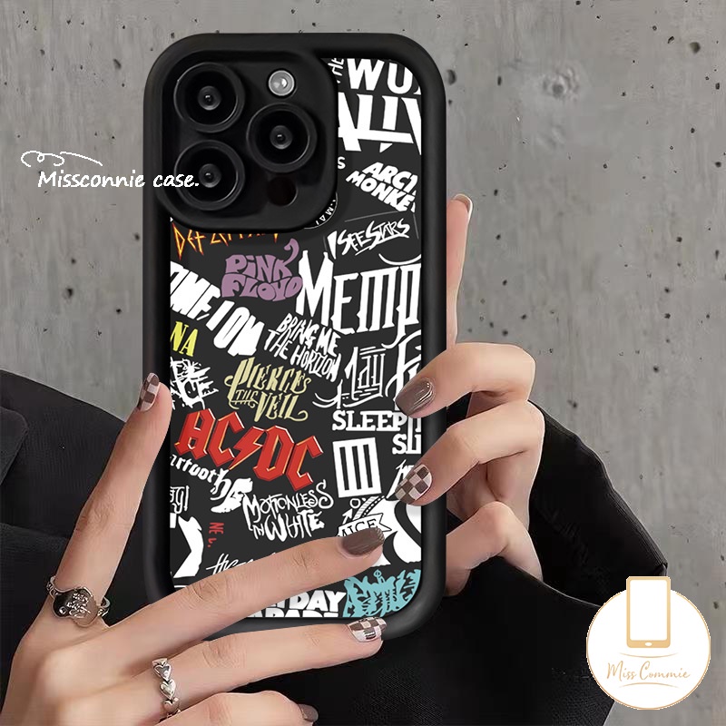 Trend Brand Sticker Label Angel Eyes Case For Redmi 13C 12 10A 9 10 9T ...