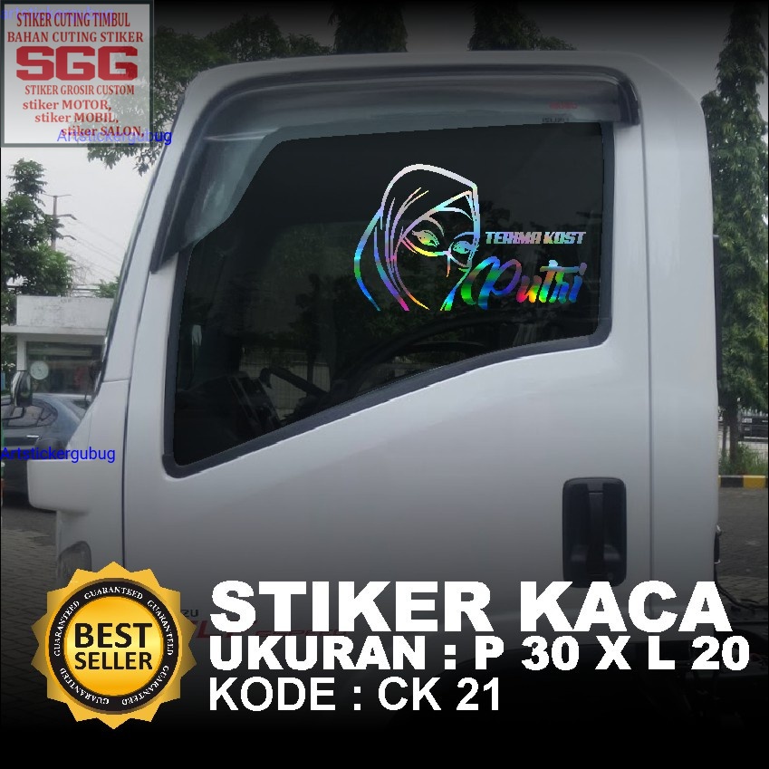 Sticker Words cuting 21 Cutting Sticker Glass Truck Car Canter Pick up ...