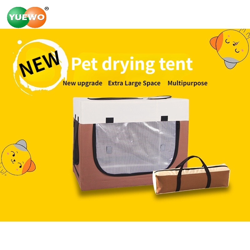 Indoor and Outdoor Pet Drying Tent Drying Box Pet Cage Dog's Nest Cat's ...