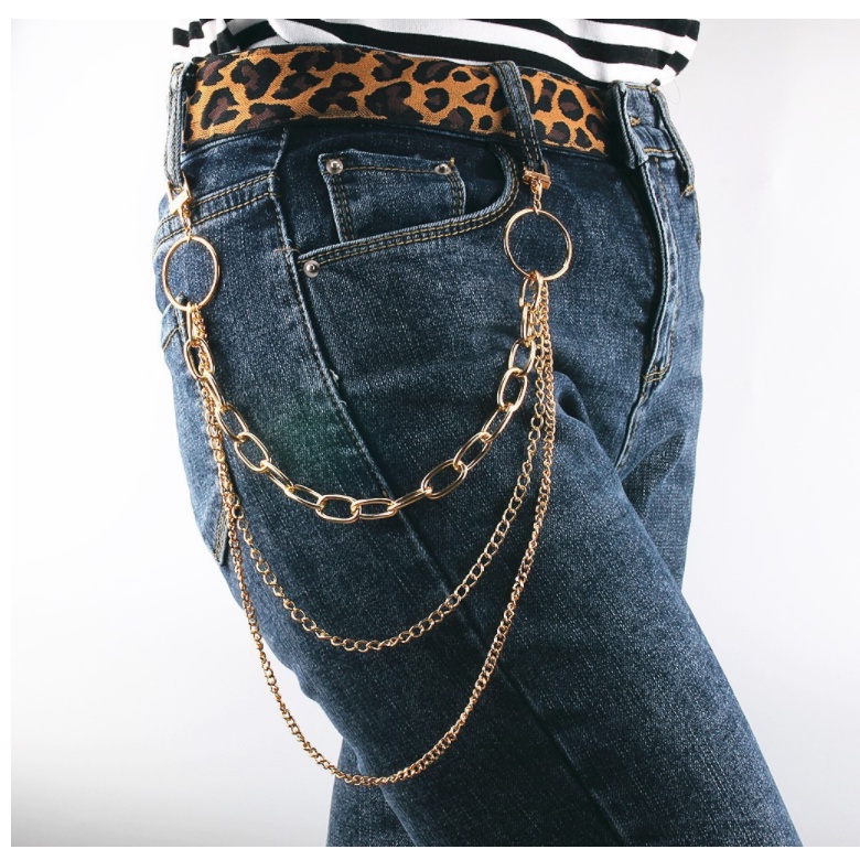 Chain pants: Men Trousers Multicolor