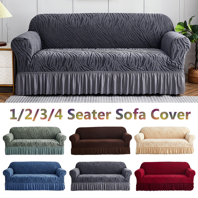 1/2/3/4 Seater Sofa Cover Dustproof Cover Universal Stretch Slipcover