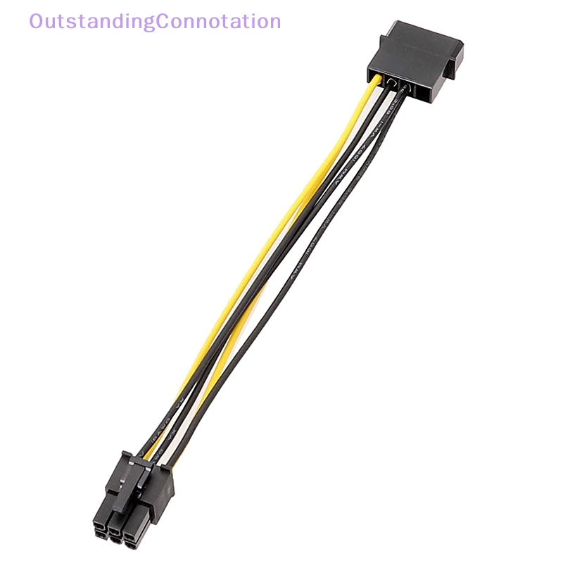 OutstandingConnotation 6Pin To 4Pin Power Supply Cable For Graphics