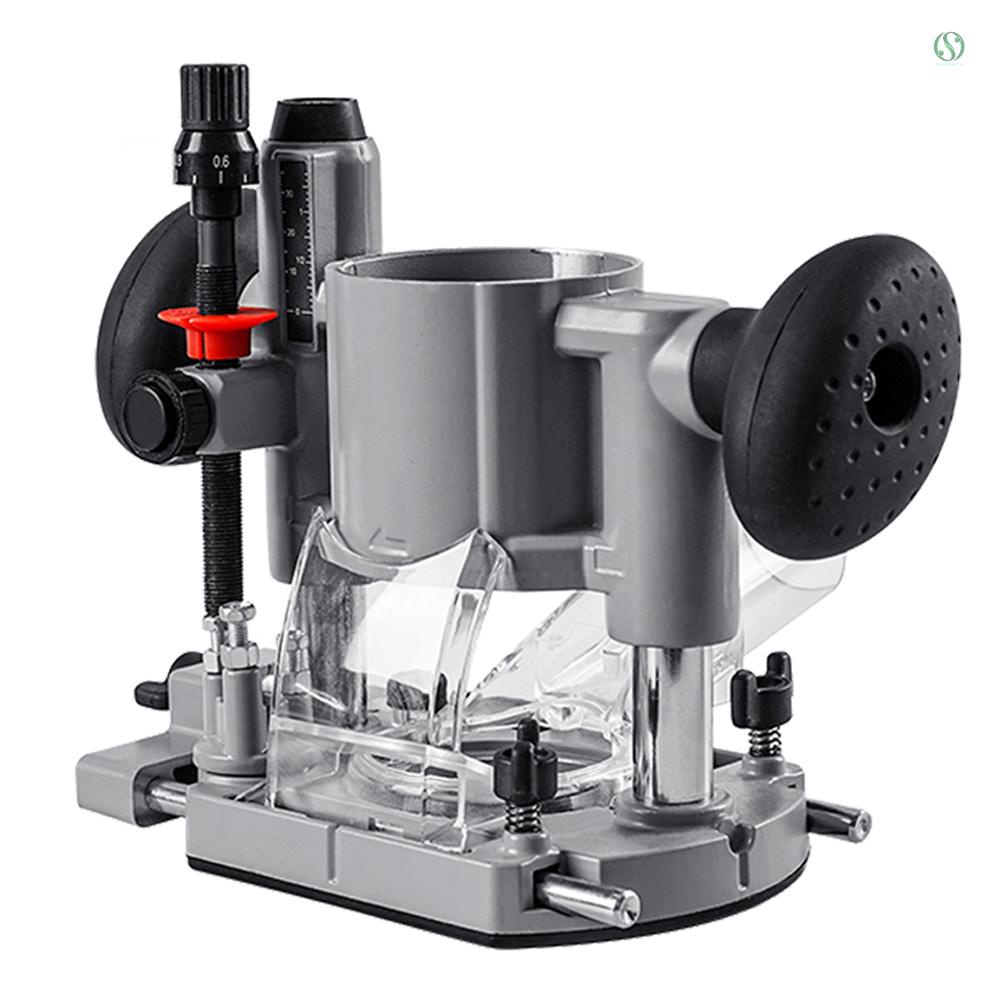 Compact Aluminum Plunge Router Bracket Milling Trimming Machine Base ...