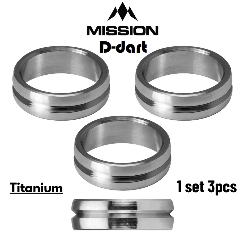 MISSION FLIGHT RING - Mission F-Lock Titanium Rings - Flight Lock ...