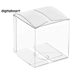 50Pcs Clear Plastic Boxes for Gifts Pvc Packing Box Gift Packaging