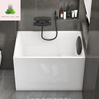 Bathtub Small Apartment Acrylic Internet Celebrity Mini Deep Bubble  Japanese Household Independent Movable Constant