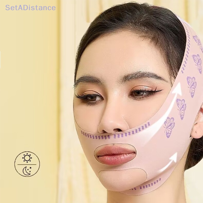 SetADistance Face Breathable V Face Band Cheek Lift Up Anti Wrinkle ...