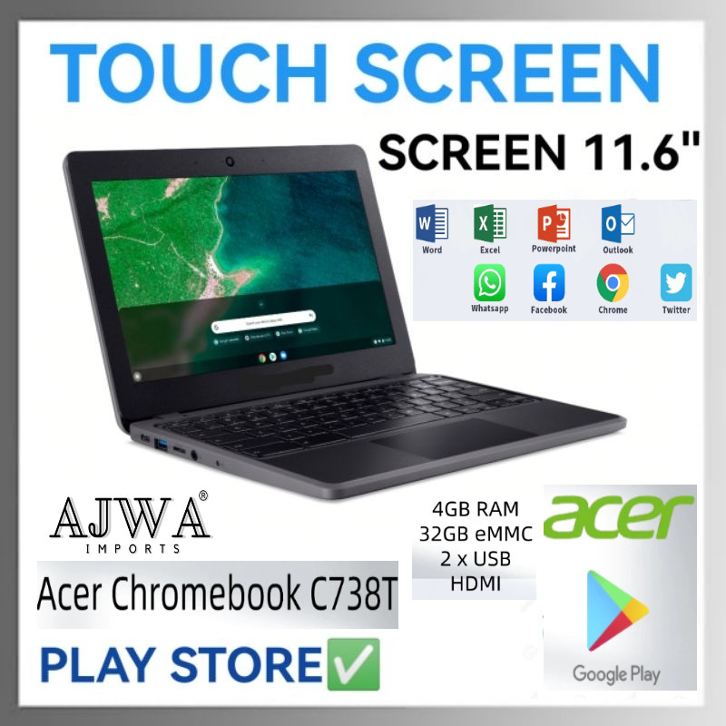 Clavier pour PC Portable Acer TopCase Acer Chromebook CB3-132