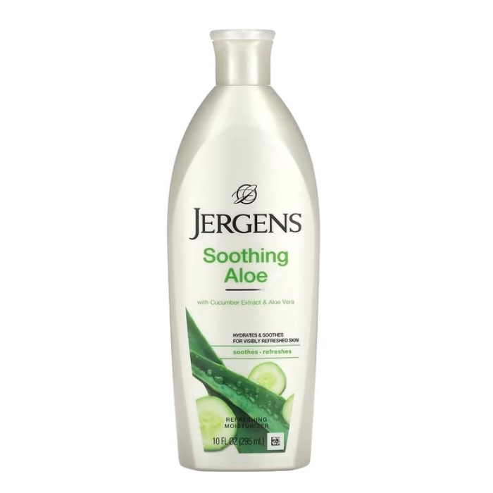 Jergens, Soothing Aloe , 10 fl oz (295 ml), With Cucumber Extract