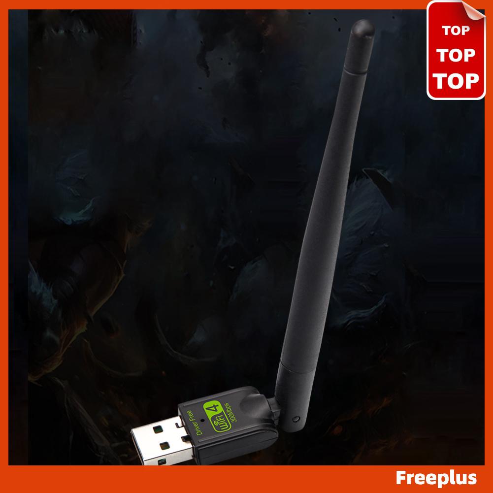 [freeplus.my] Network Card 300Mbps WiFi Transmitter Receiver RTL8192FM