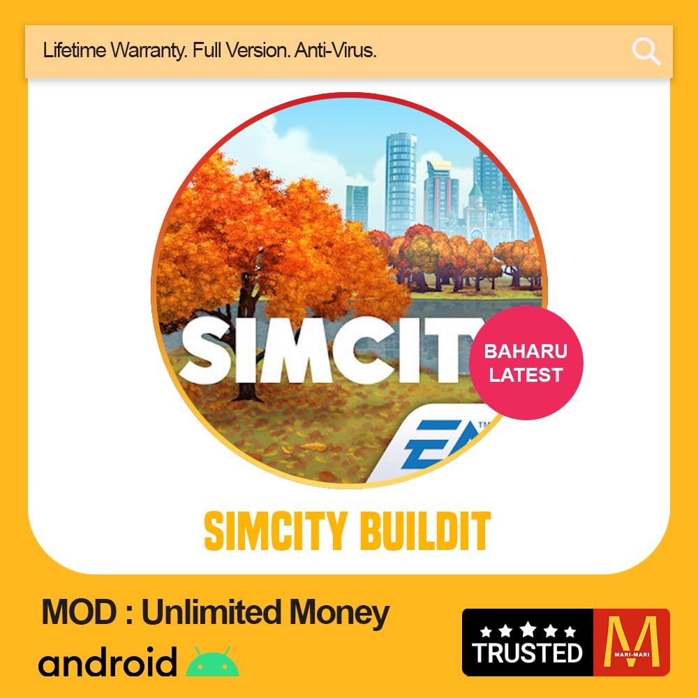 [ANDROID GAME] SimCity BuildIt 💥 MOD APK - LIFETIME WARRANTY | Shopee ...
